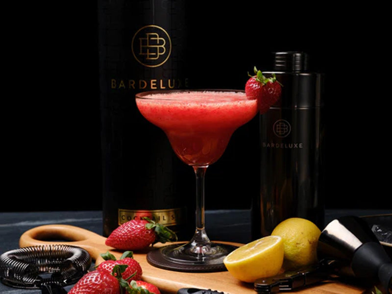 Erdbeer Margarita Rezept mit Video (Einfach) Erdbeer Margarita Rezept mit Video (Einfach)