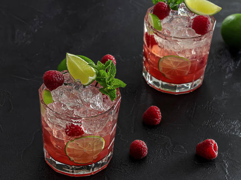 Himbeer Mojito Rezept mit Video (Einfach) Himbeer Mojito Rezept mit Video (Einfach)