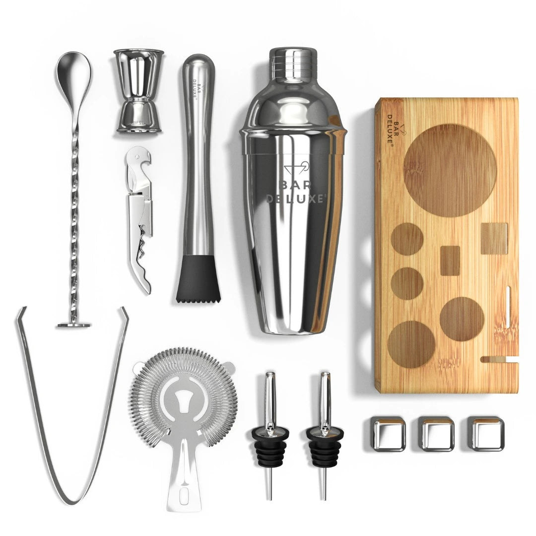 13-teiliges Cocktail Set Bamboo